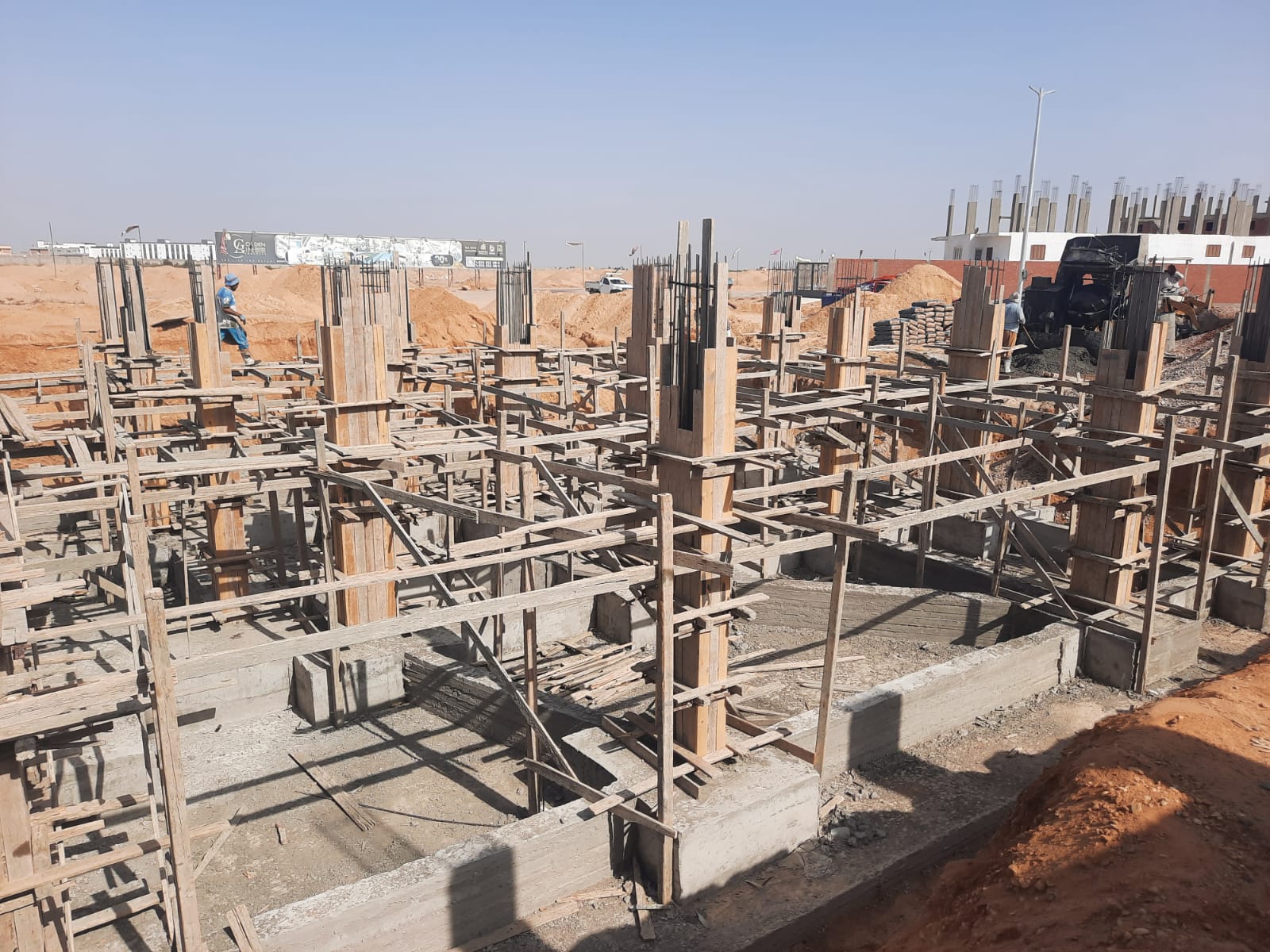 Construction stage Plain concrete