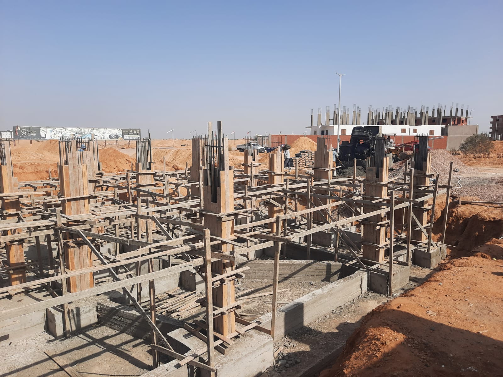 Construction stage Plain concrete