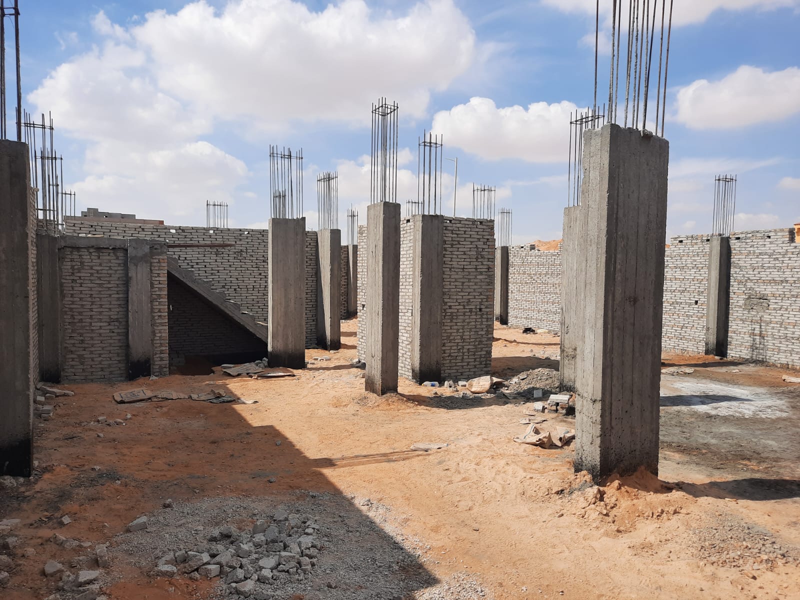 Construction stage Basement walls