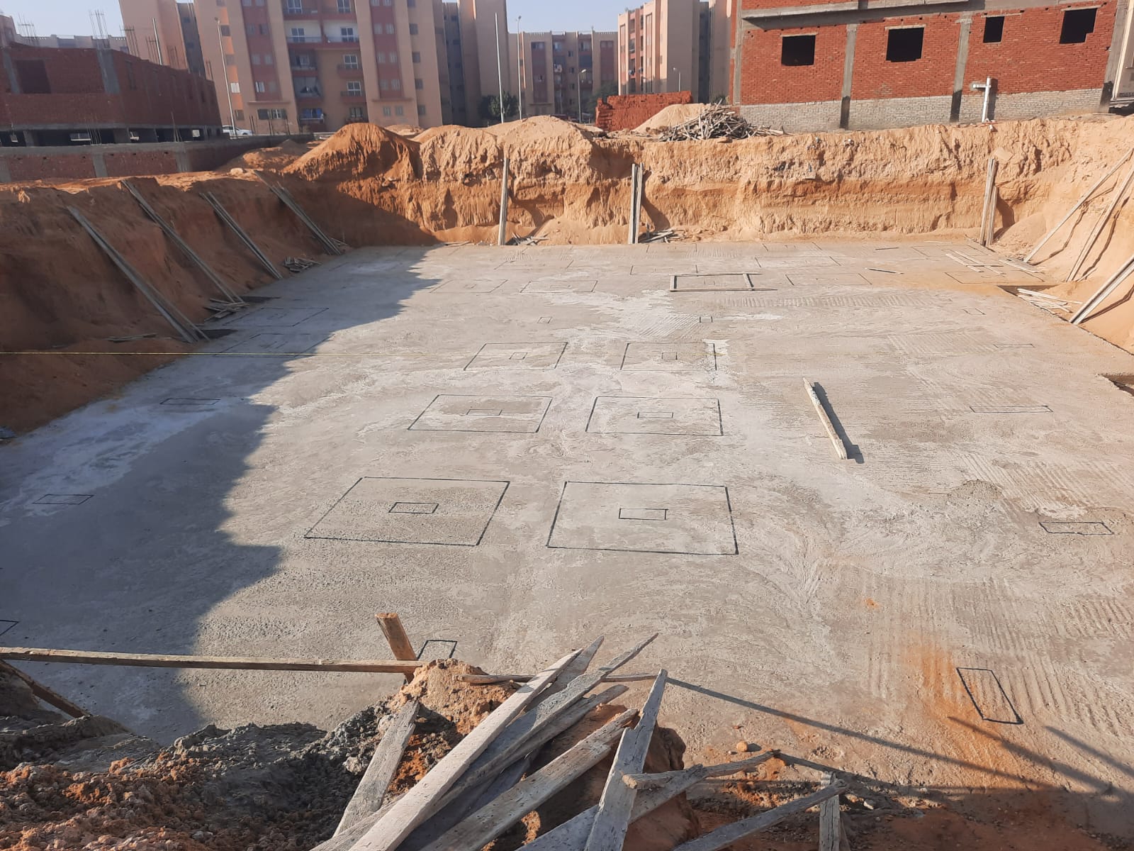 Construction stage Plain concrete