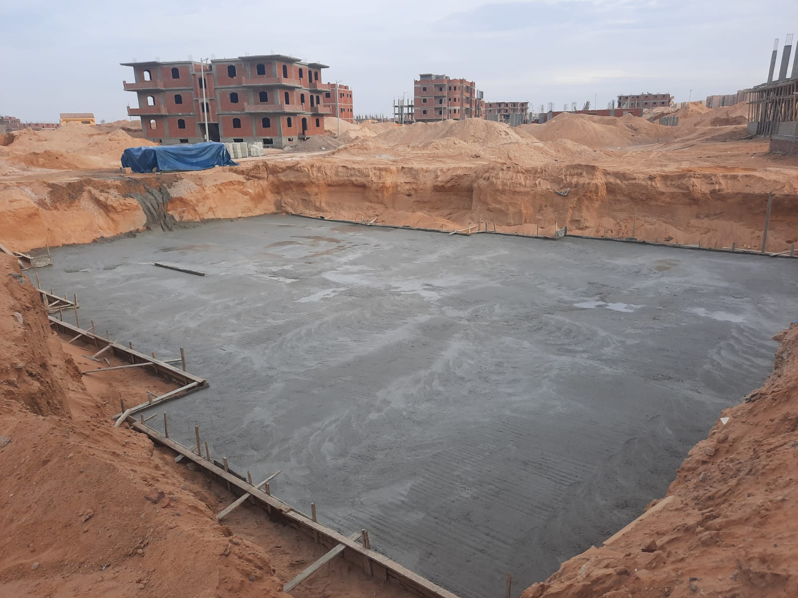Construction stage Plain concrete