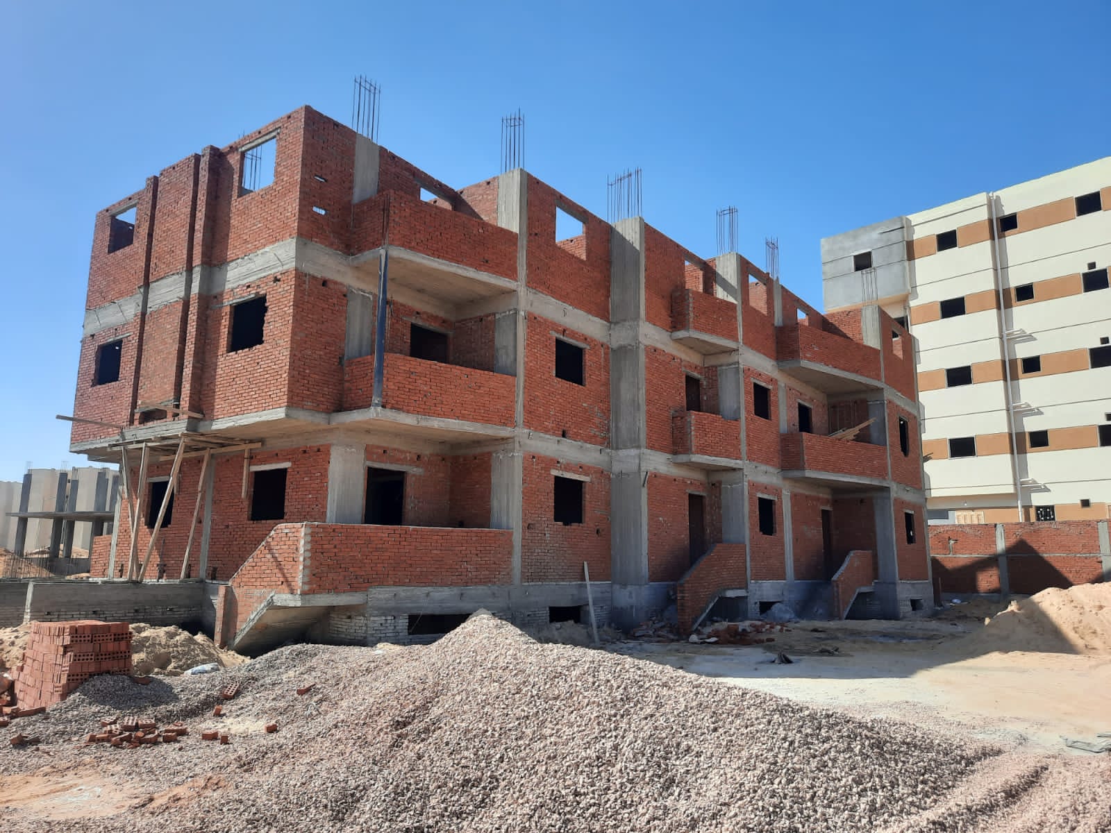 Construction stage Second floor walls