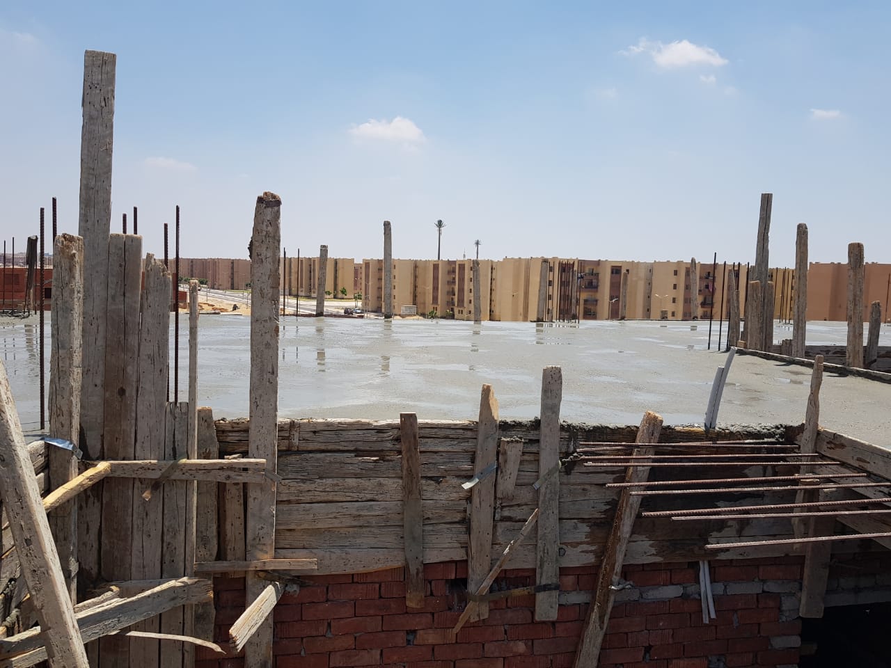 Construction stage Third floor slab