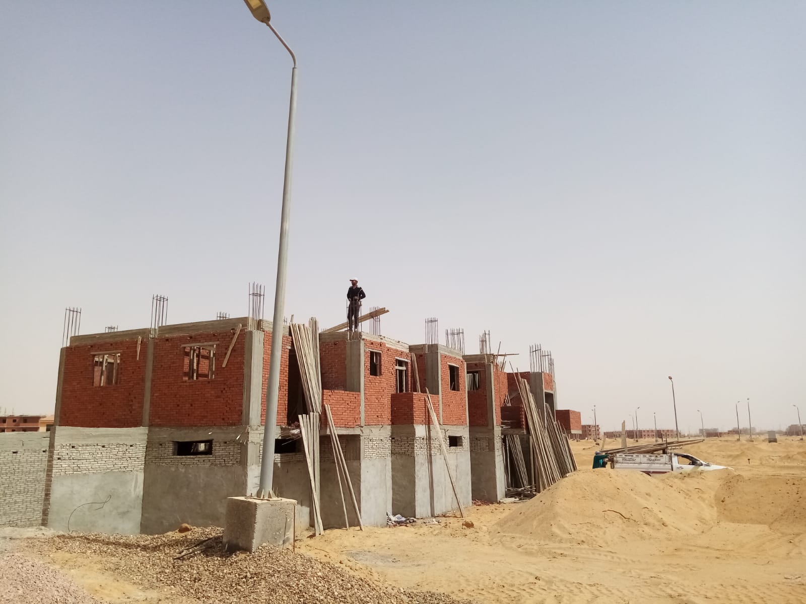 Construction stage First floor slab