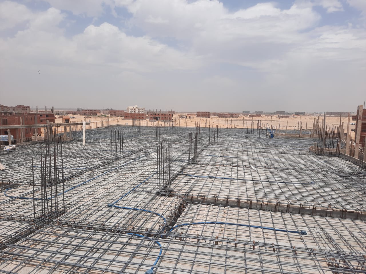 Construction stage Second floor slab