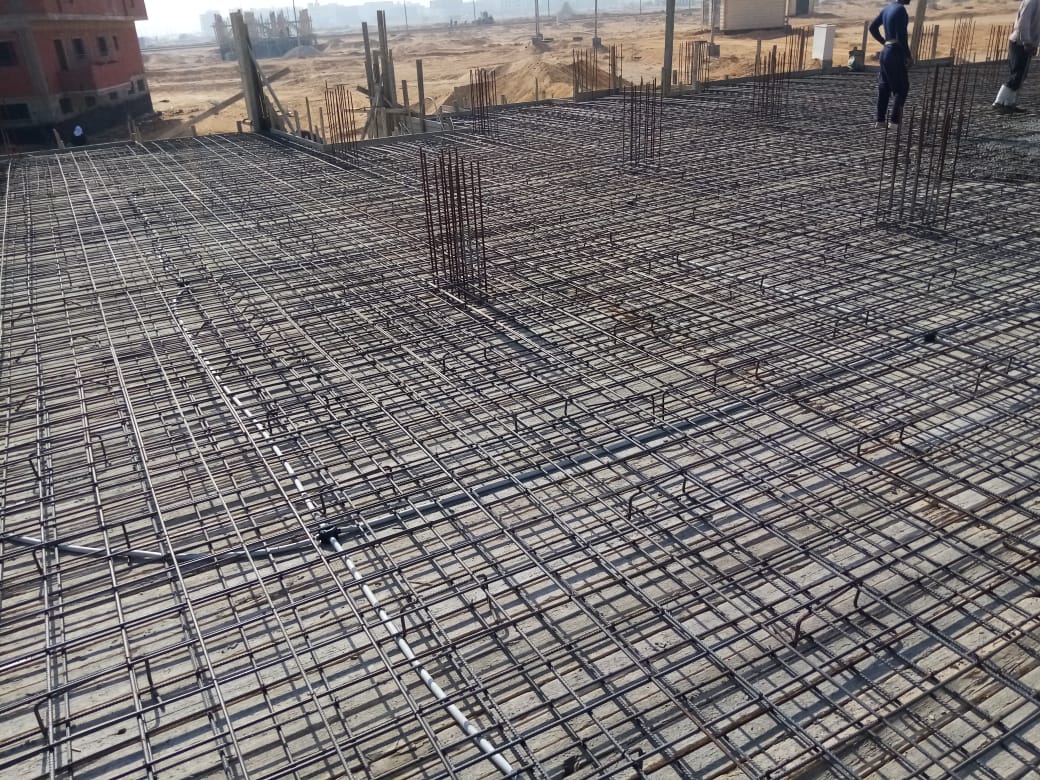 Construction stage Basement slab