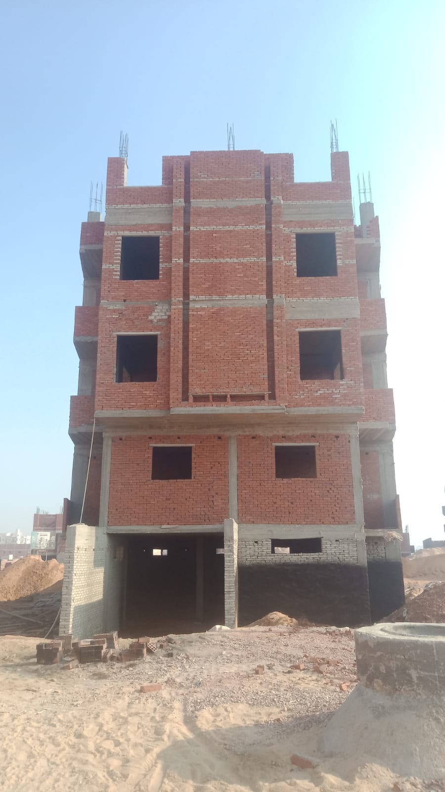 Construction stage Third floor walls