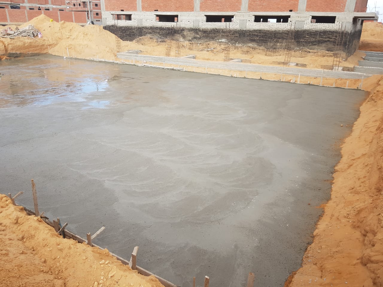 Construction stage Plain concrete