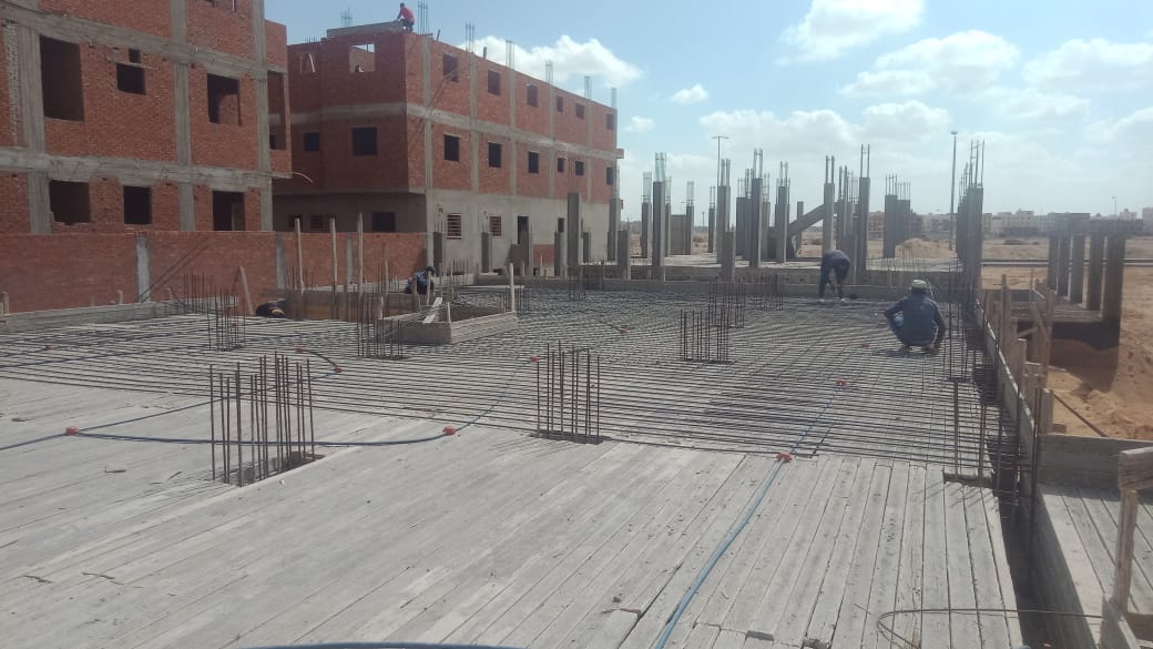Construction stage Basement slab