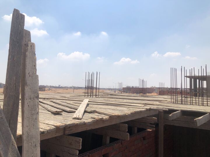 Construction stage Second floor slab