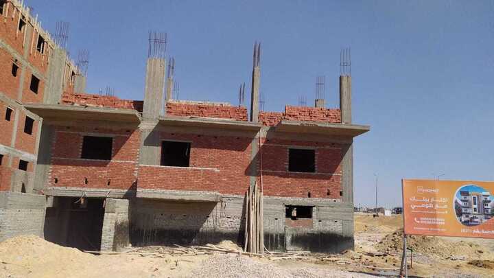 Construction stage First floor walls