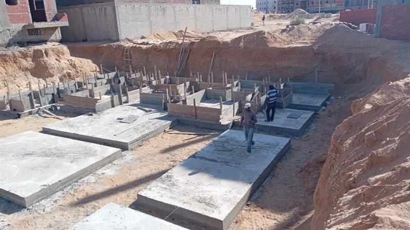 Construction stage Plain foundations