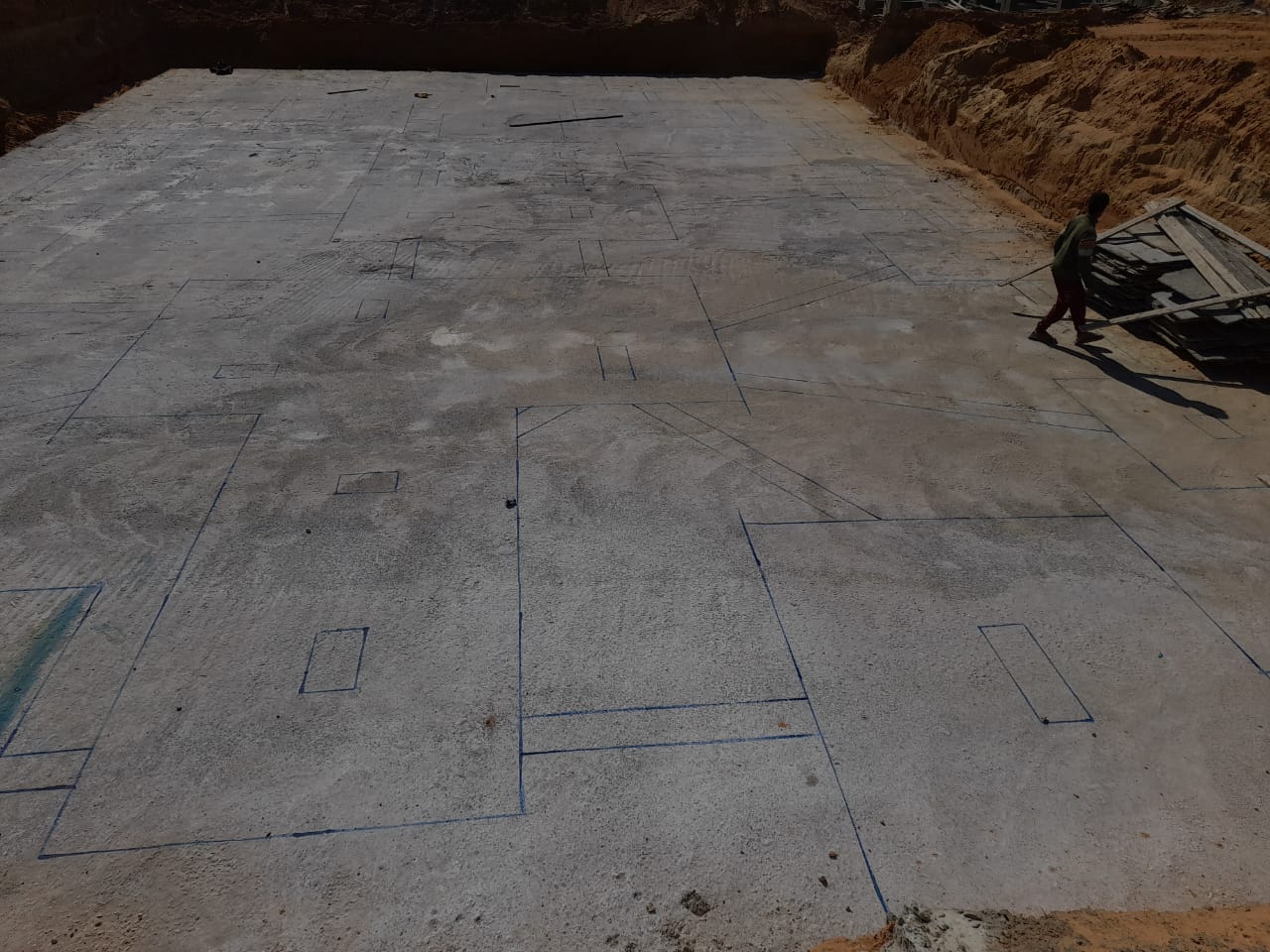 Construction stage Plain concrete