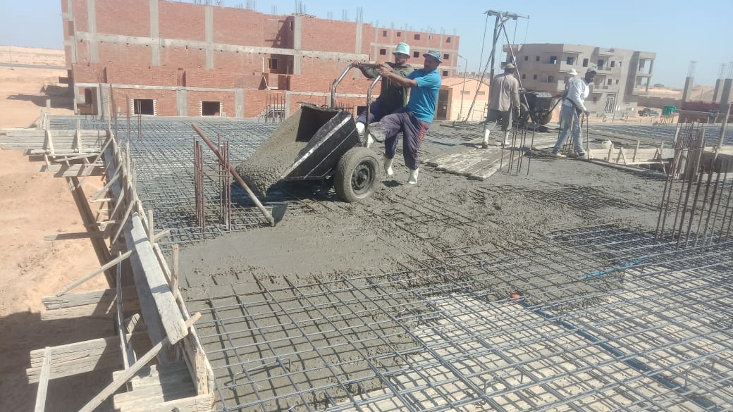 Construction stage First floor slab
