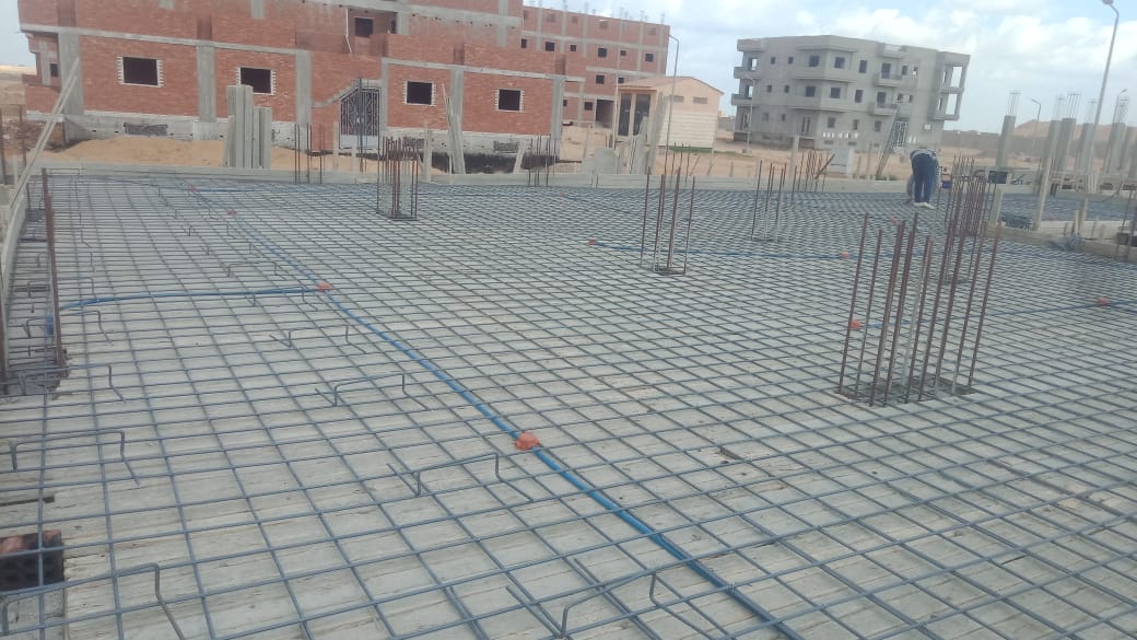 Construction stage Basement slab