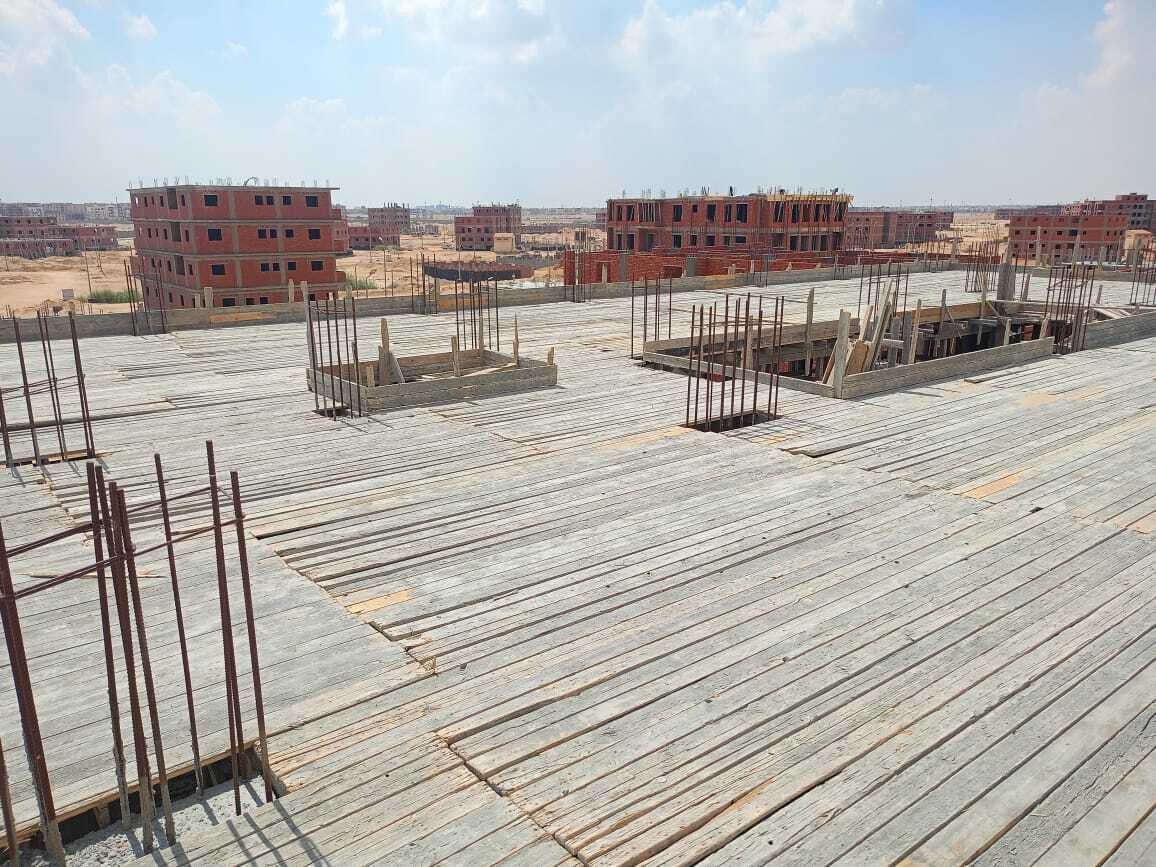 Construction stage Second floor slab