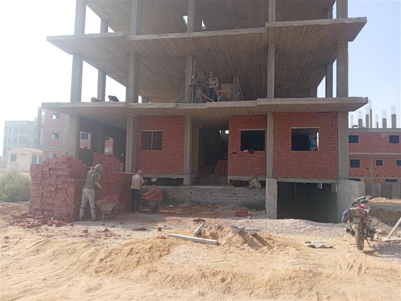 Construction stage Ground floor walls
