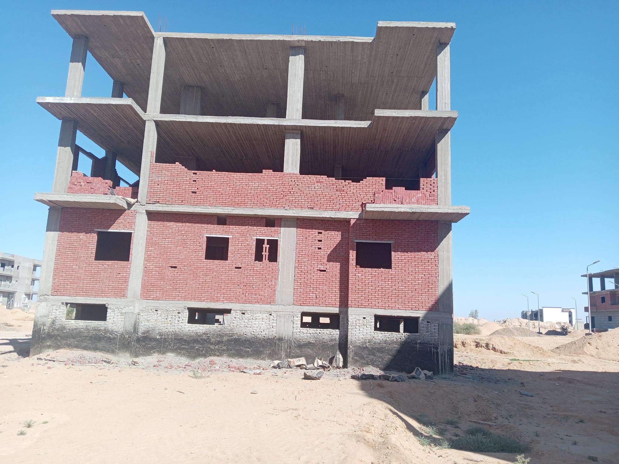 Construction stage First floor walls