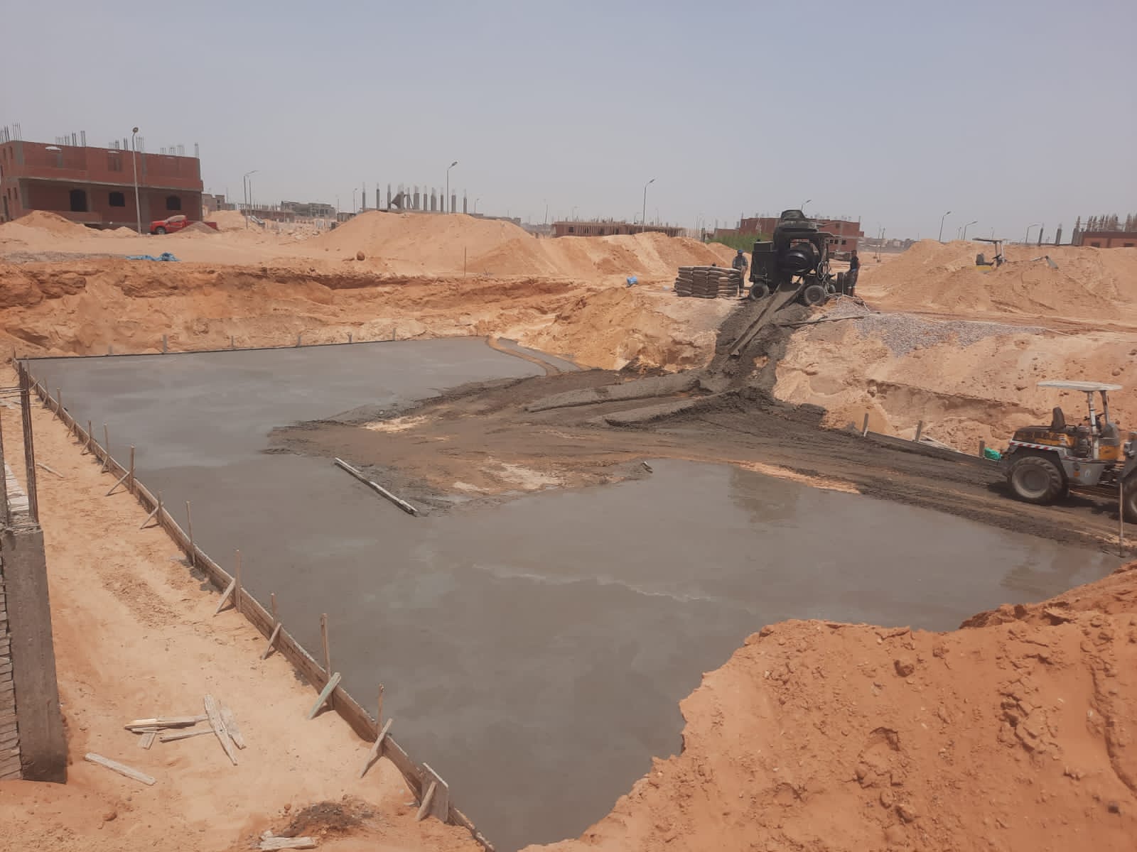 Construction stage Plain concrete