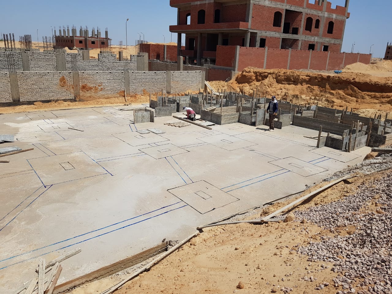 Construction stage Plain concrete