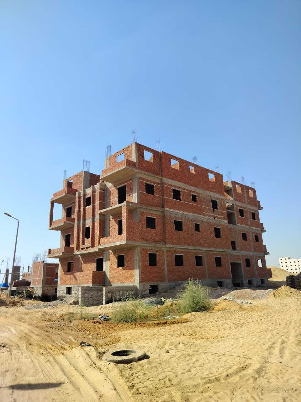 Construction stage Third floor walls