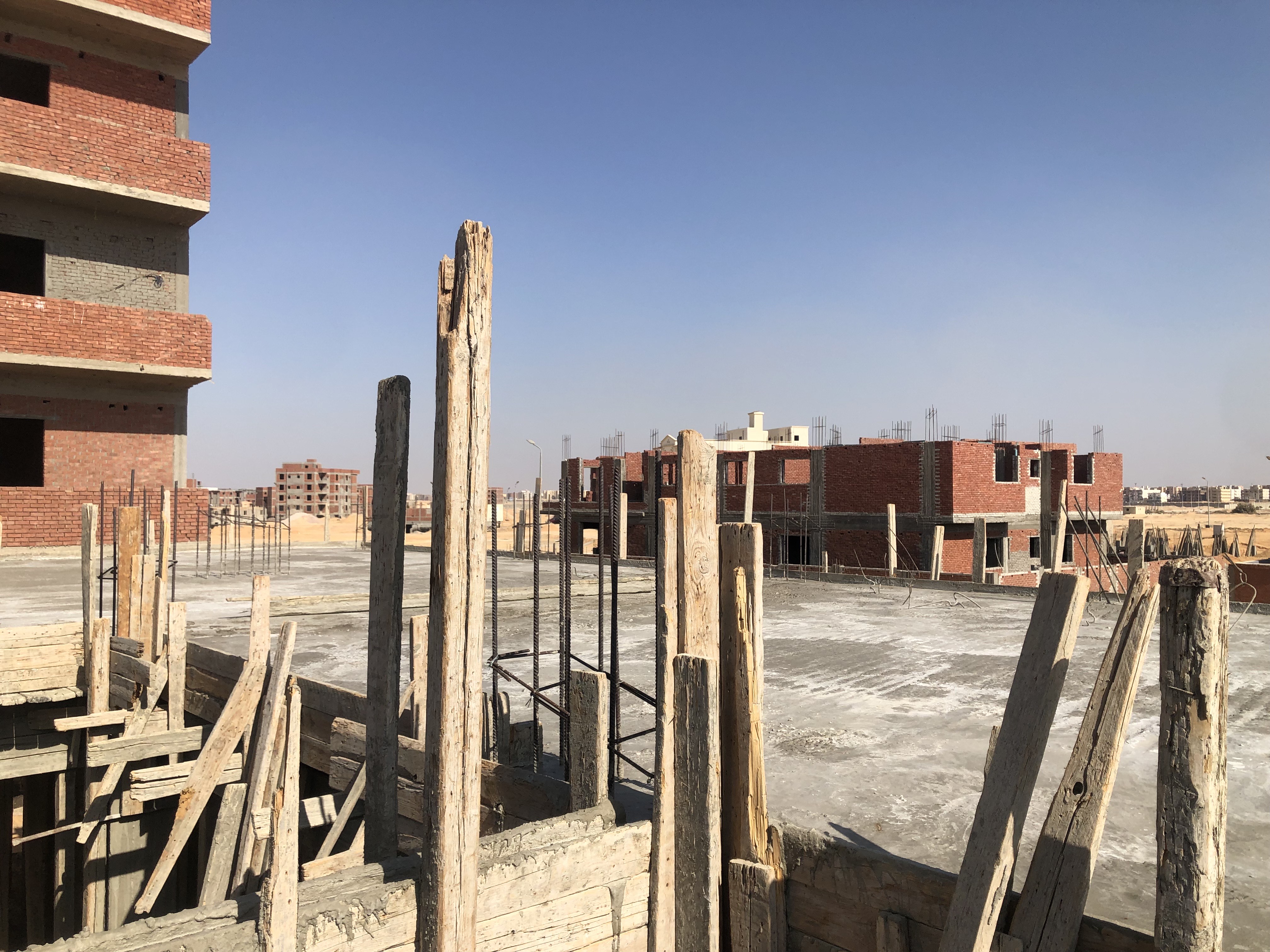 Construction stage First floor slab