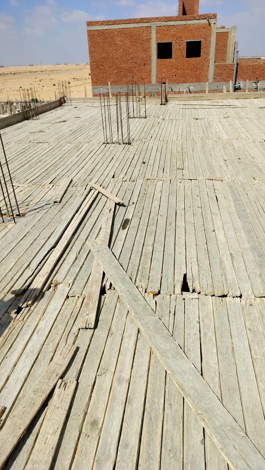 Construction stage Third floor slab