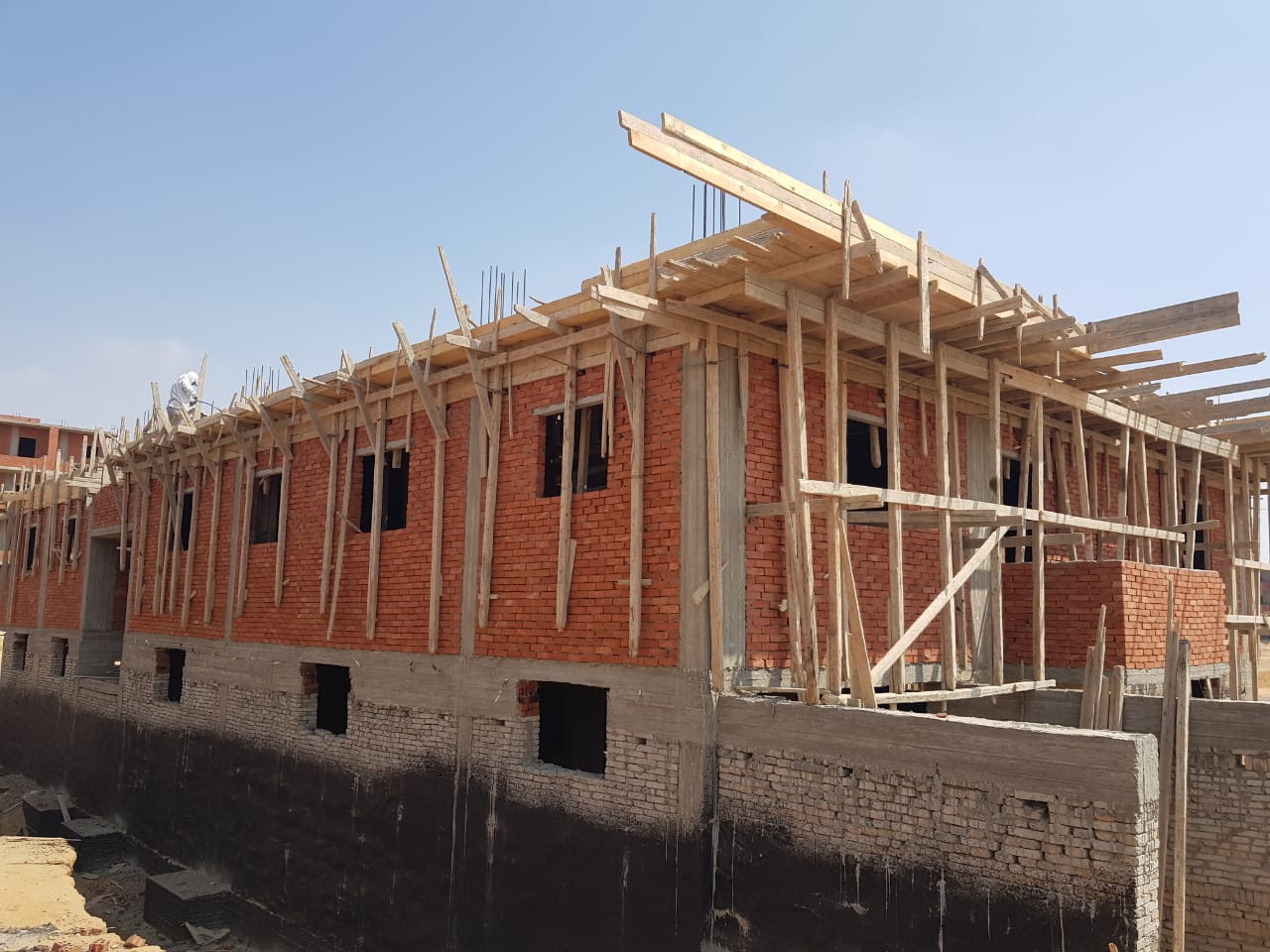 Construction stage Ground floor walls