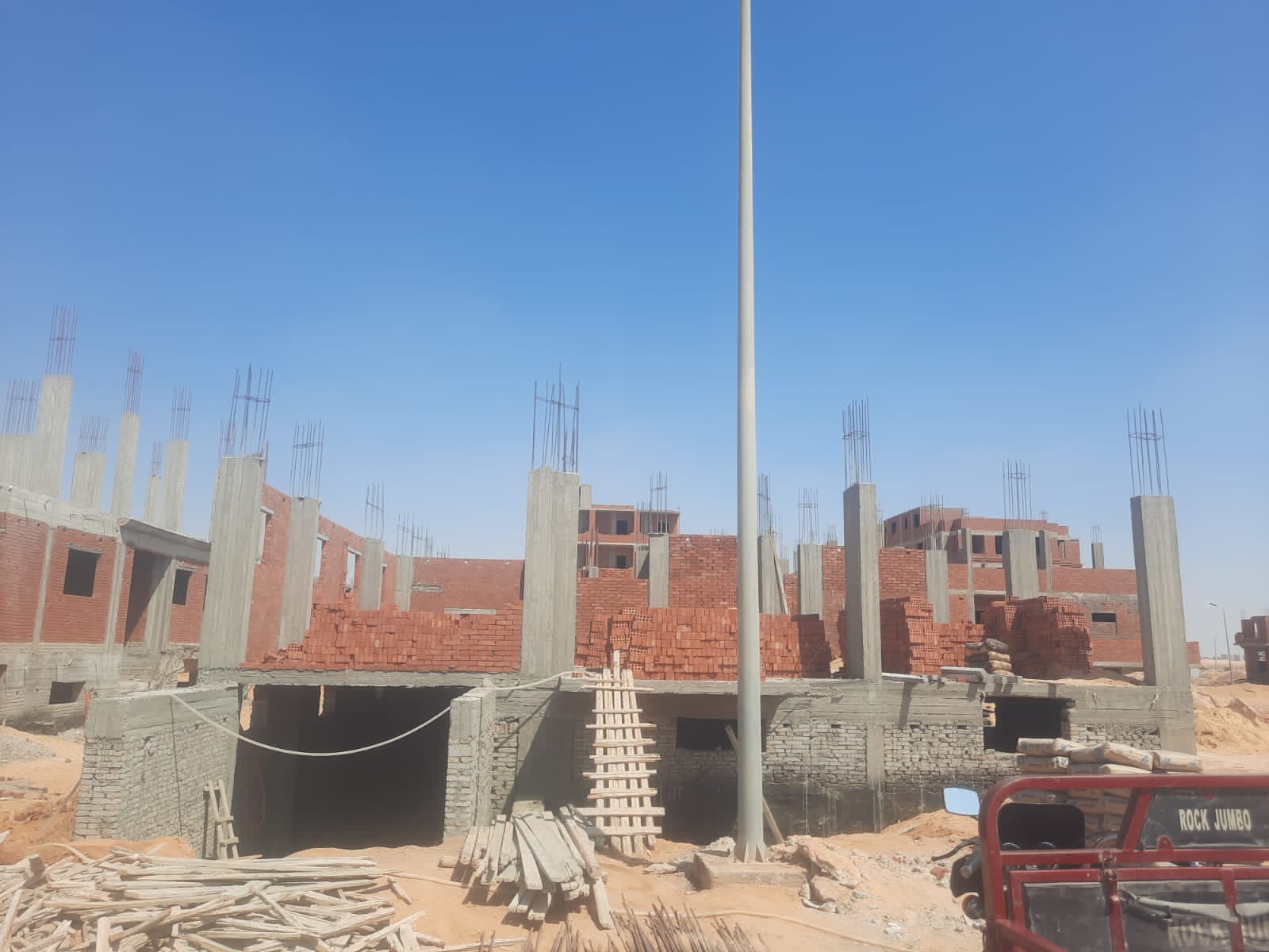 Construction stage Ground floor walls