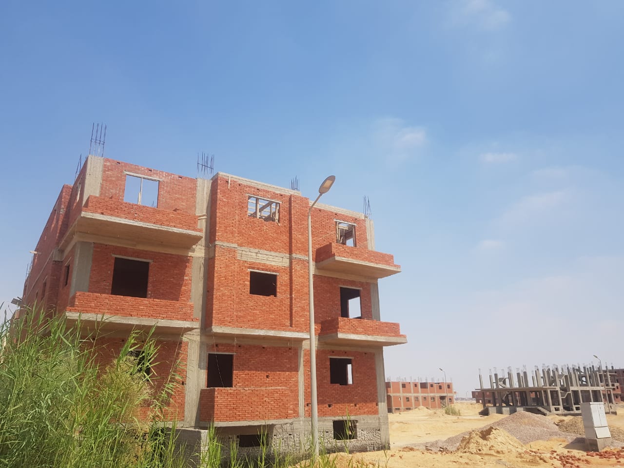 Construction stage Second floor slab