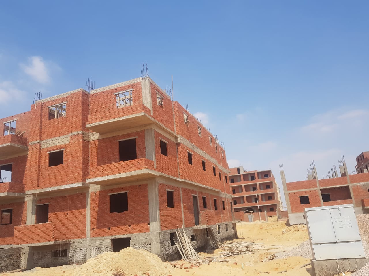 Construction stage Second floor slab