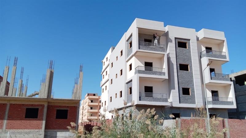 Construction stage Façade finishing completed