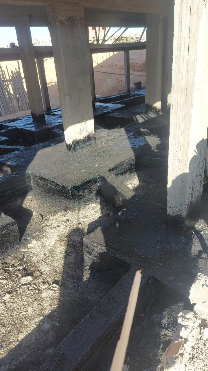 Construction stage Footings insulation