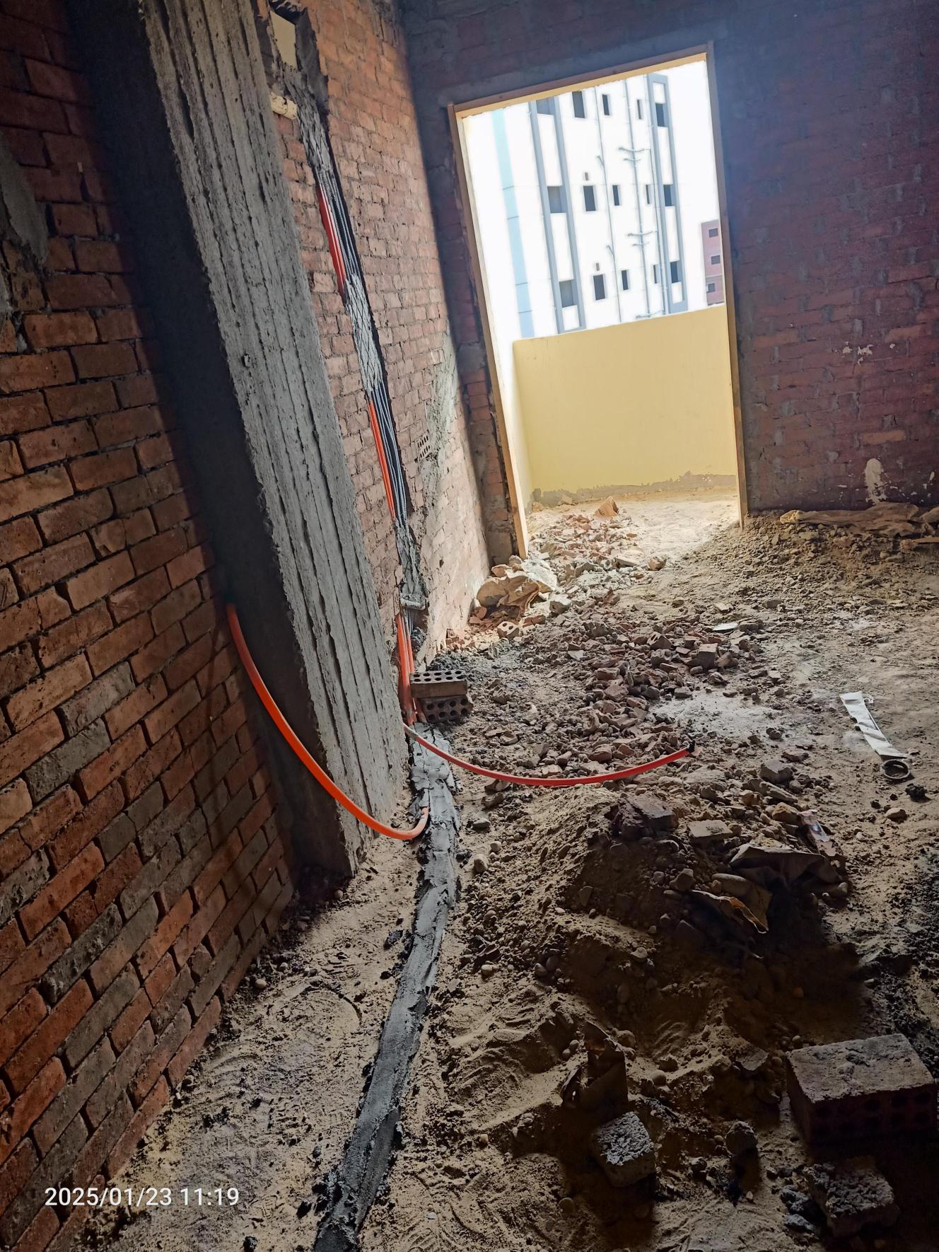 Construction stage Finishing works
