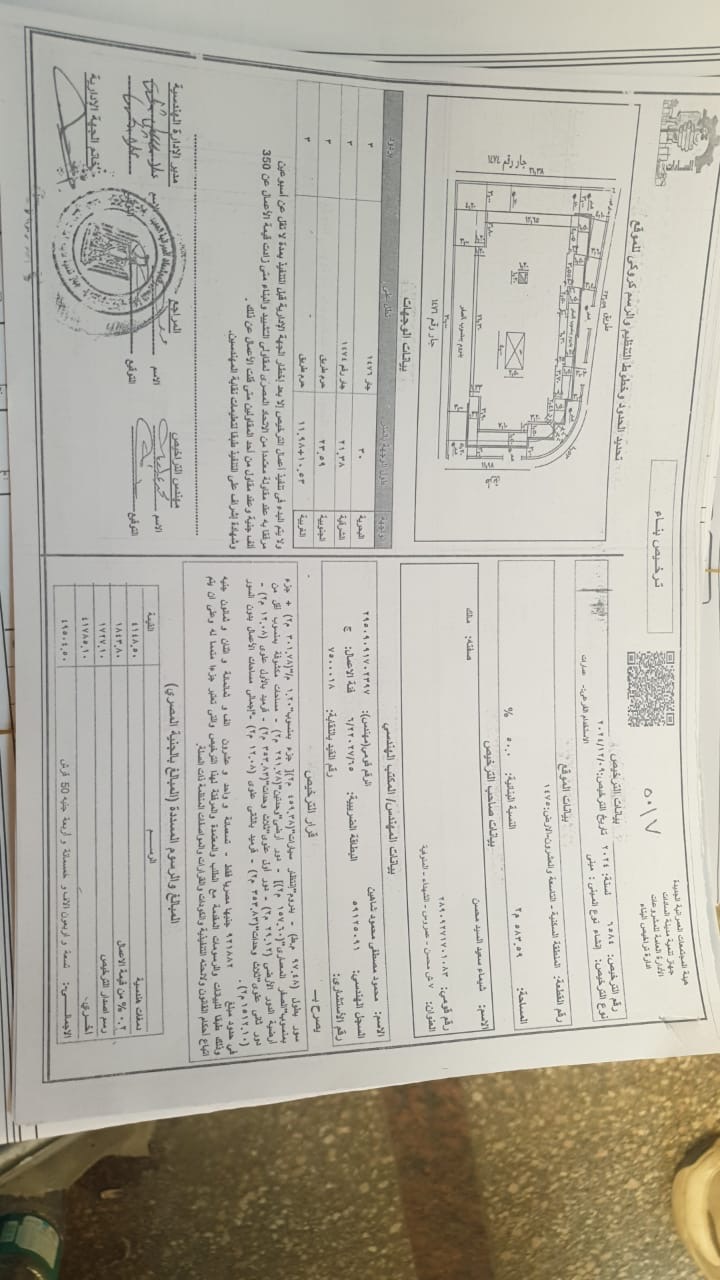 Construction stage Receiving the license