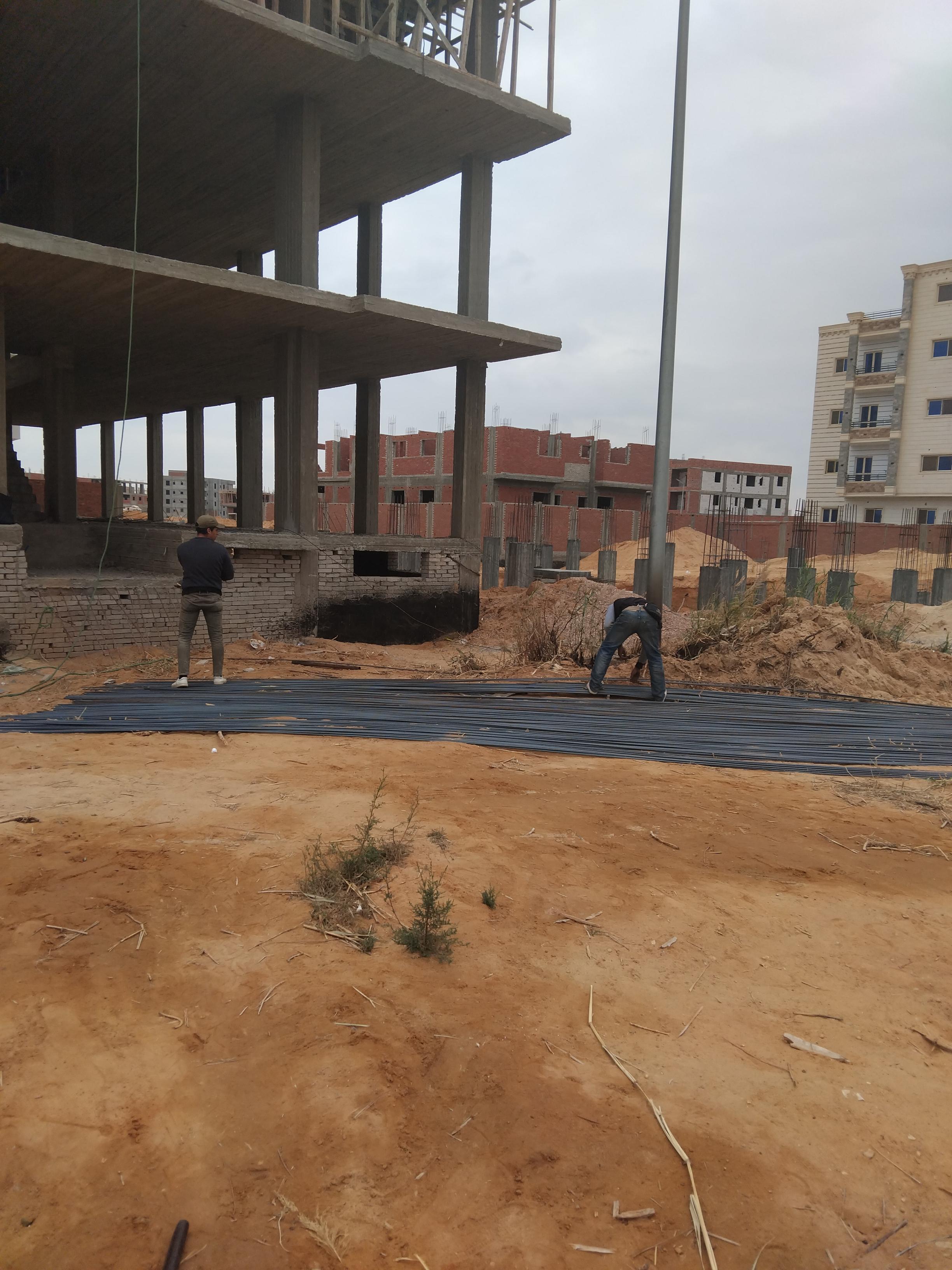 Construction stage Second floor slab