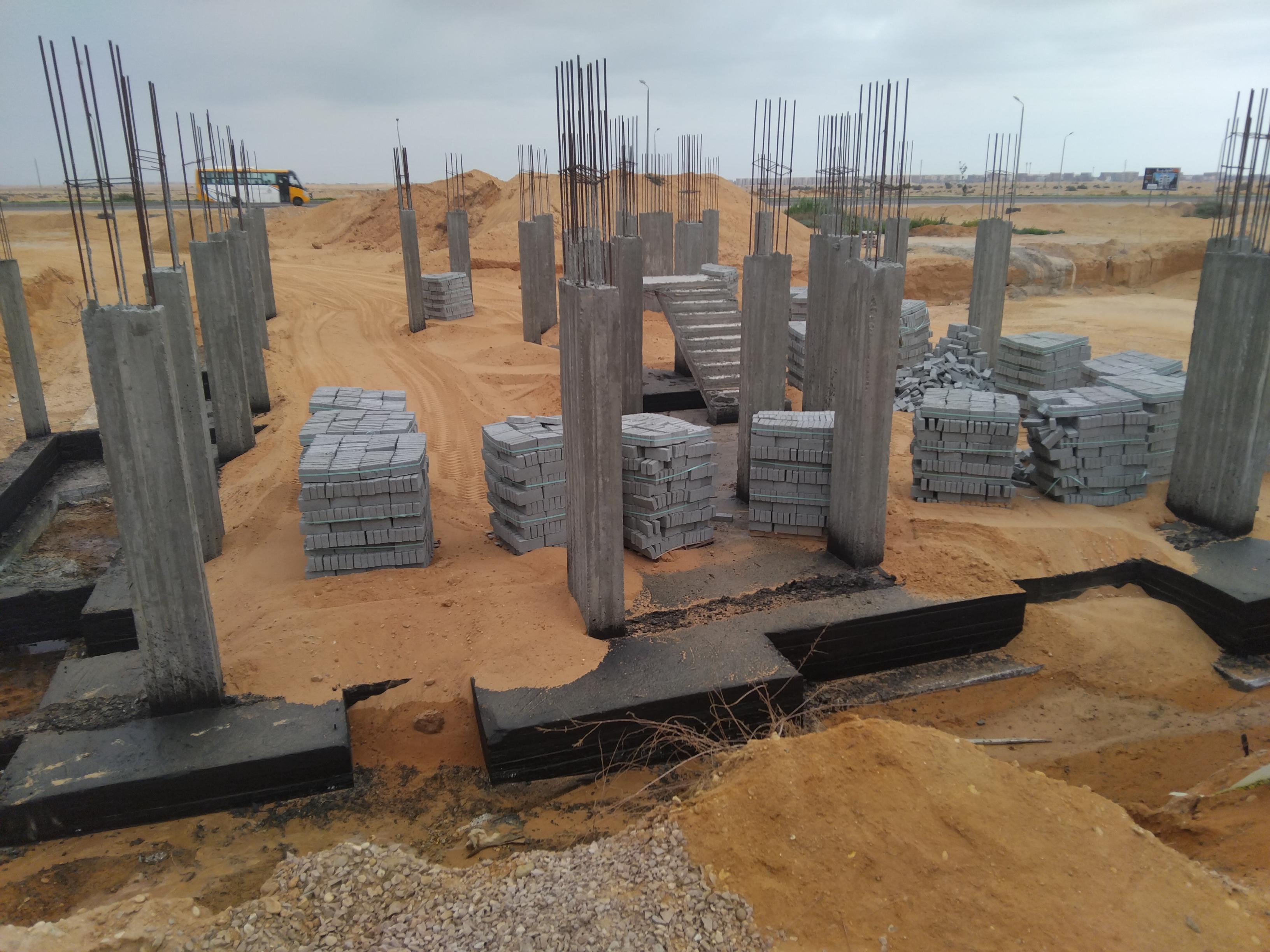 Construction stage Basement walls
