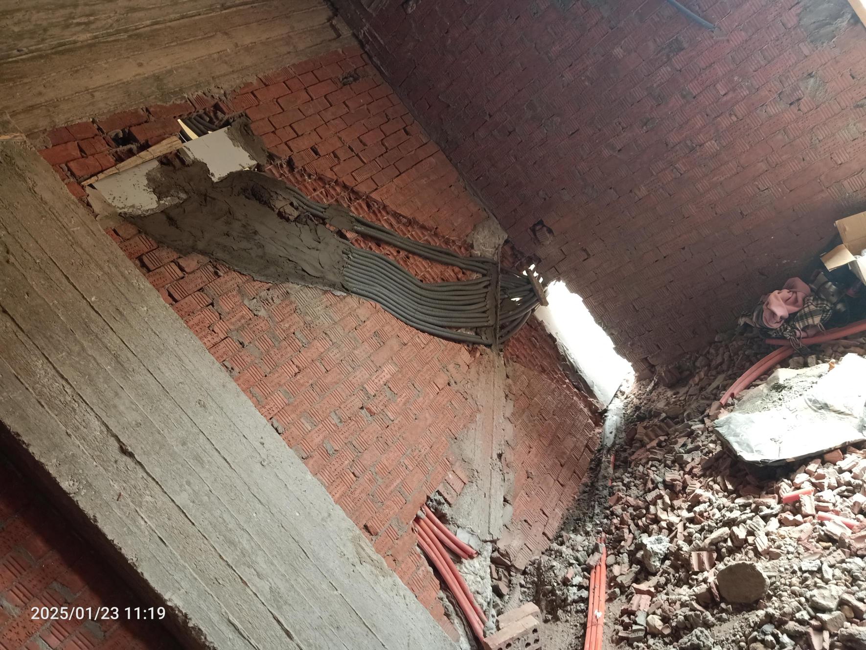 Construction stage Electrical works