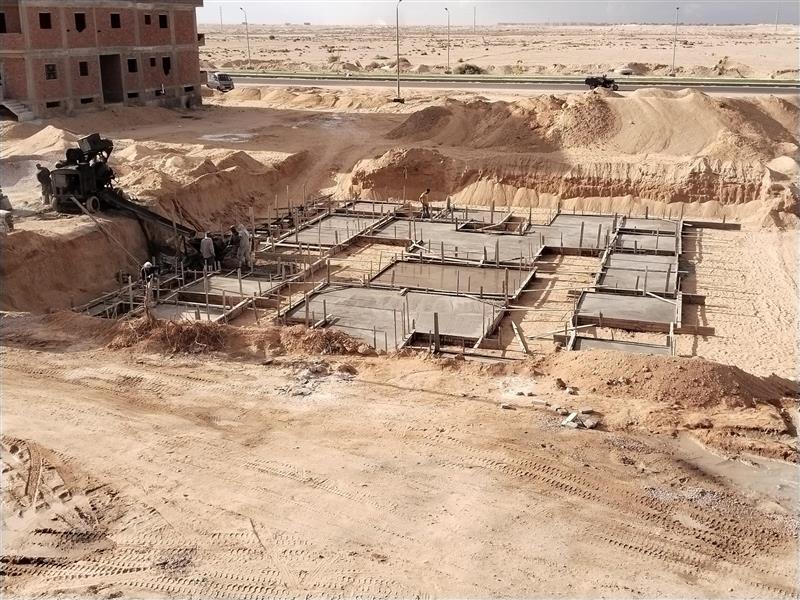 Construction stage Plain concrete