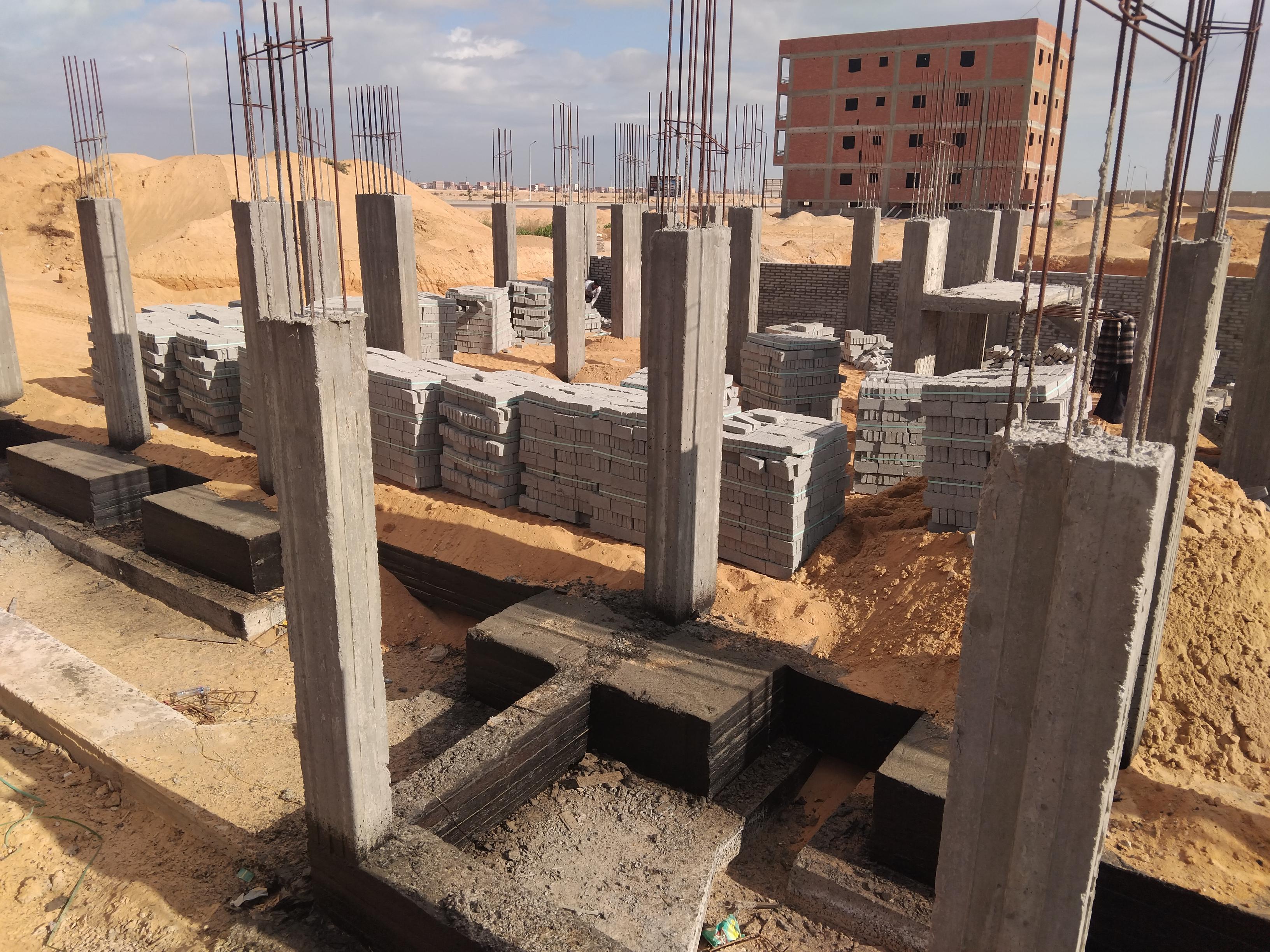 Construction stage Basement walls