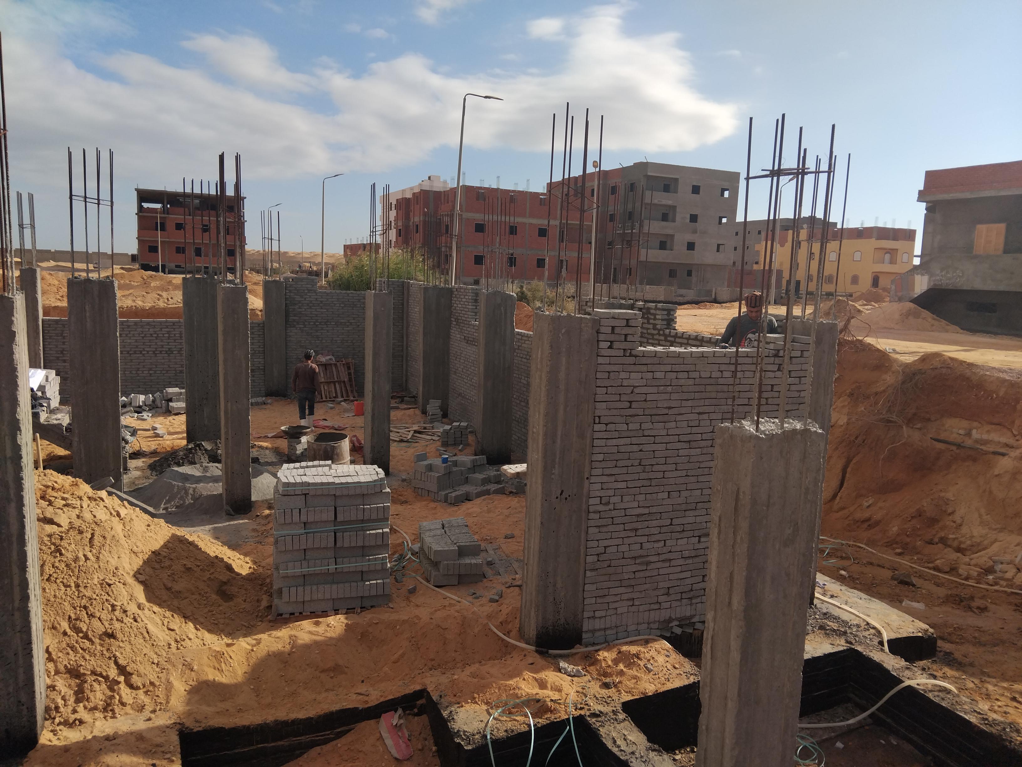 Construction stage Basement walls