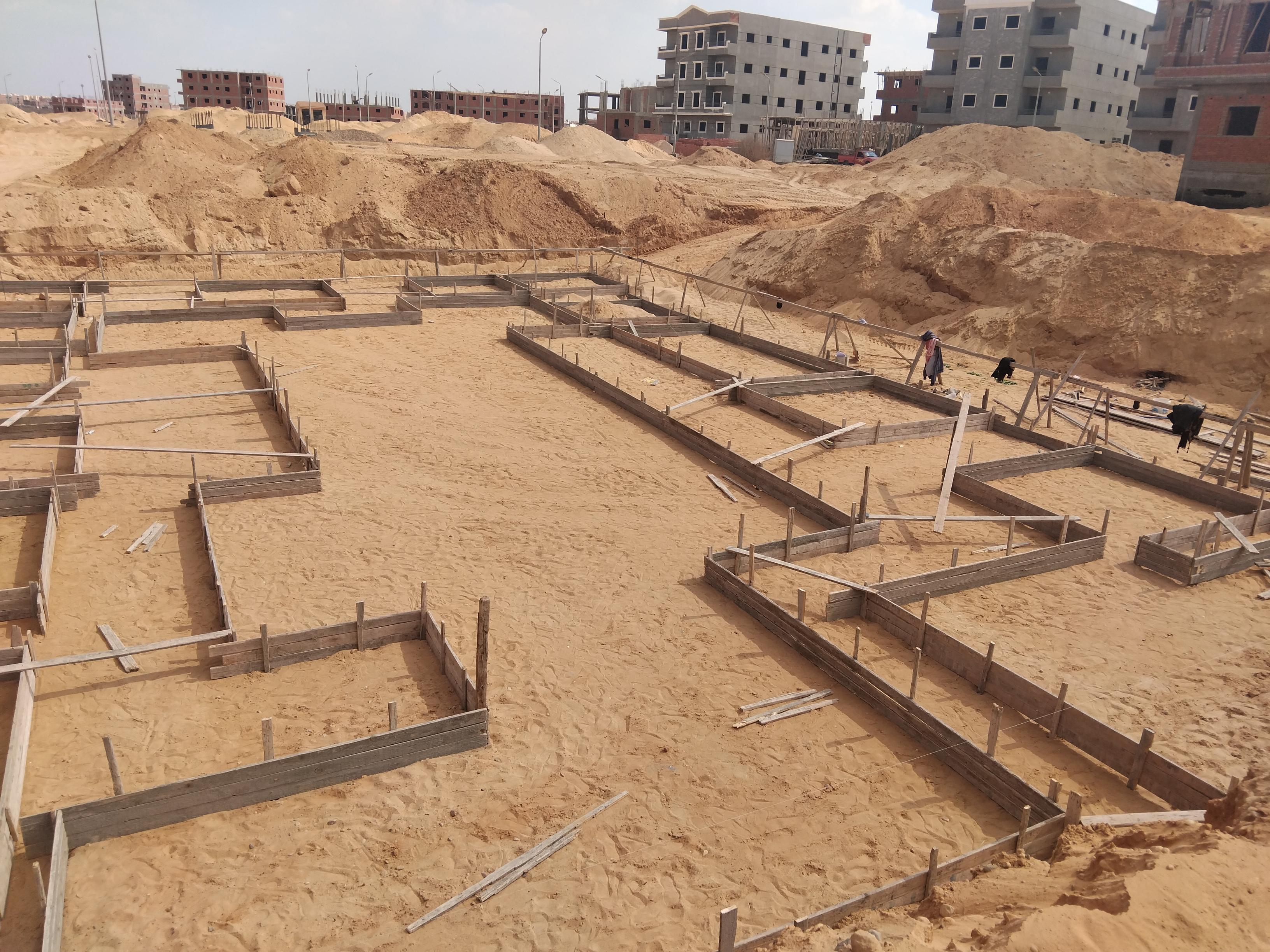 Construction stage Plain concrete