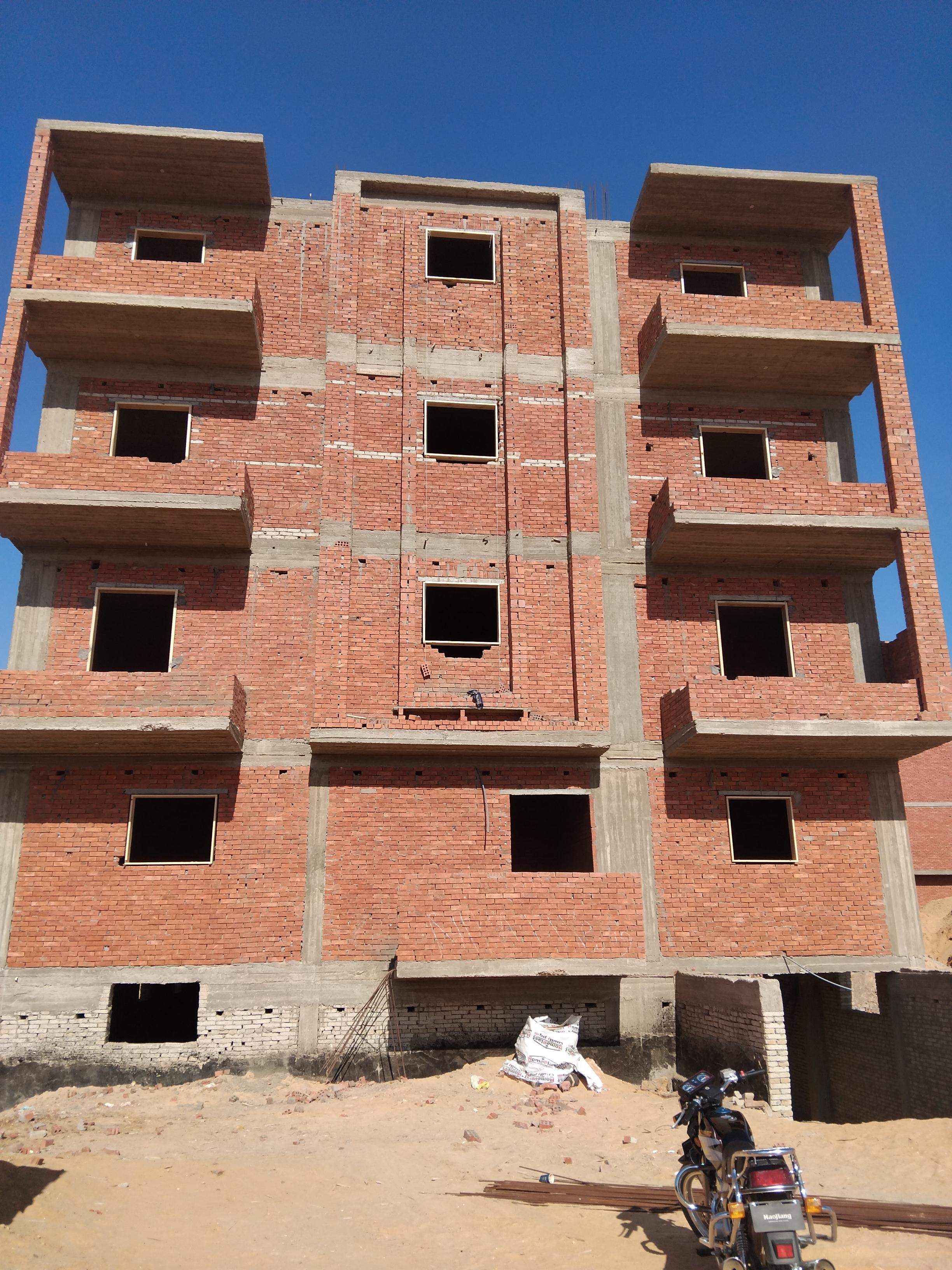 Construction stage Wooden door frames