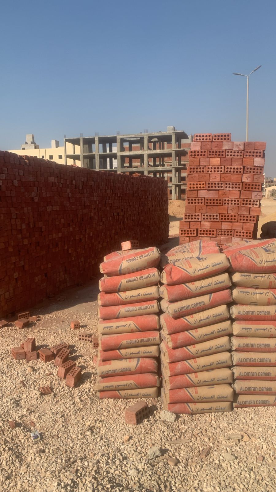 Construction stage Ground floor walls