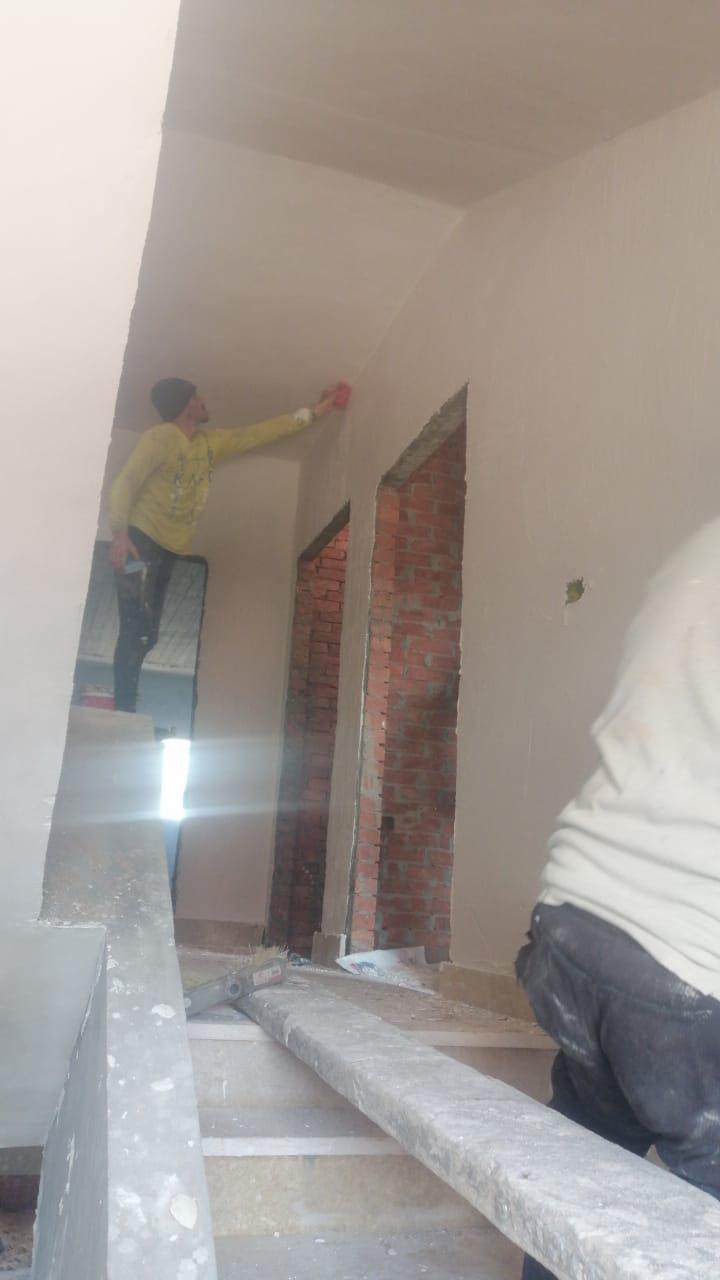 Construction stage Plaster and putty