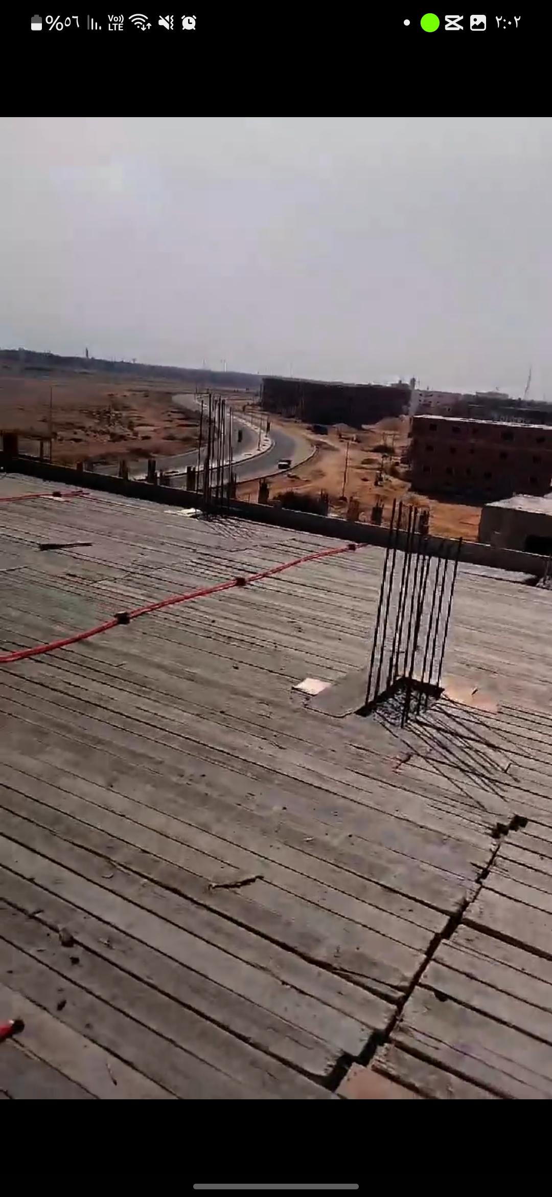 Construction stage Third floor slab
