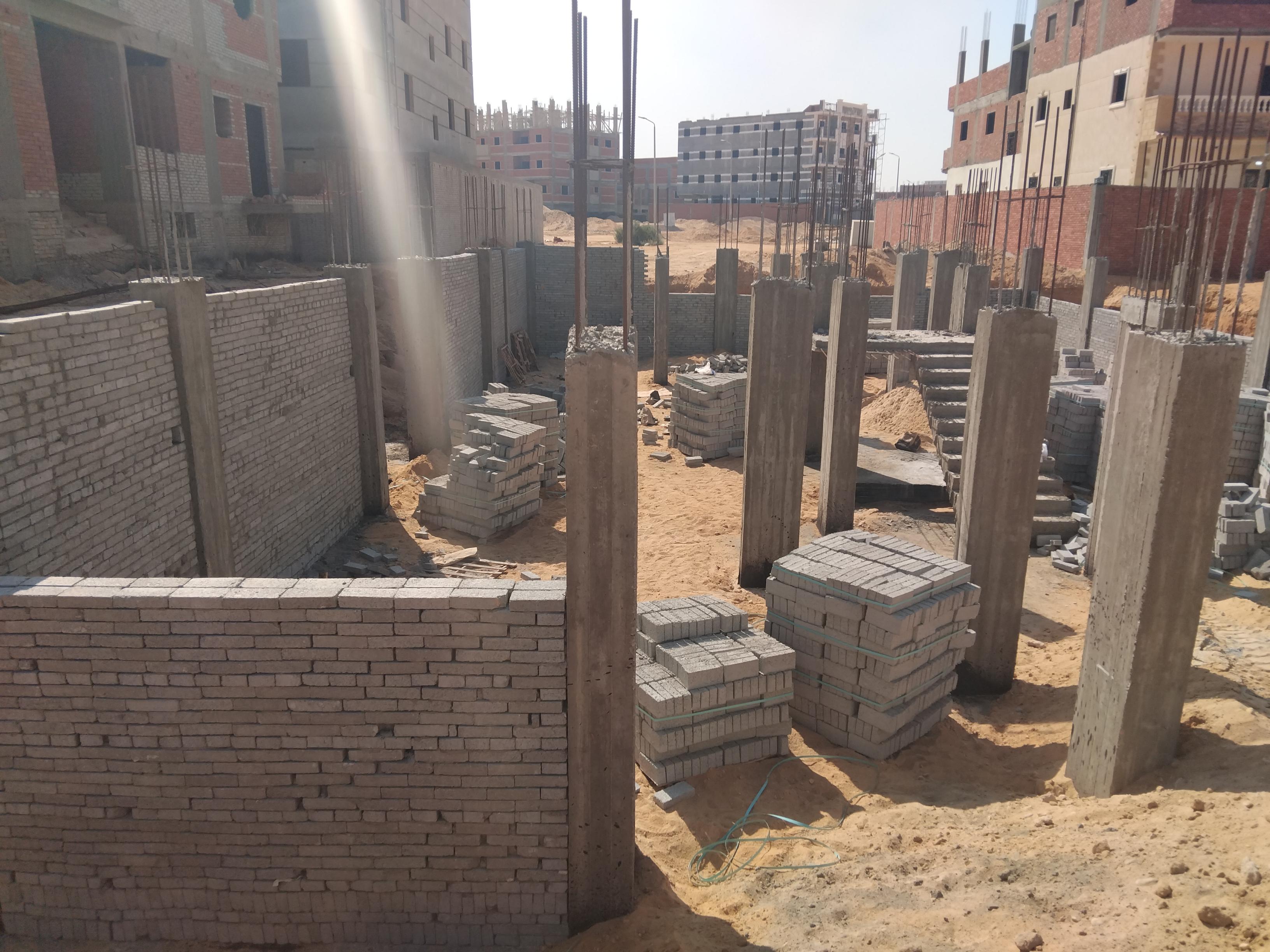 Construction stage Basement walls