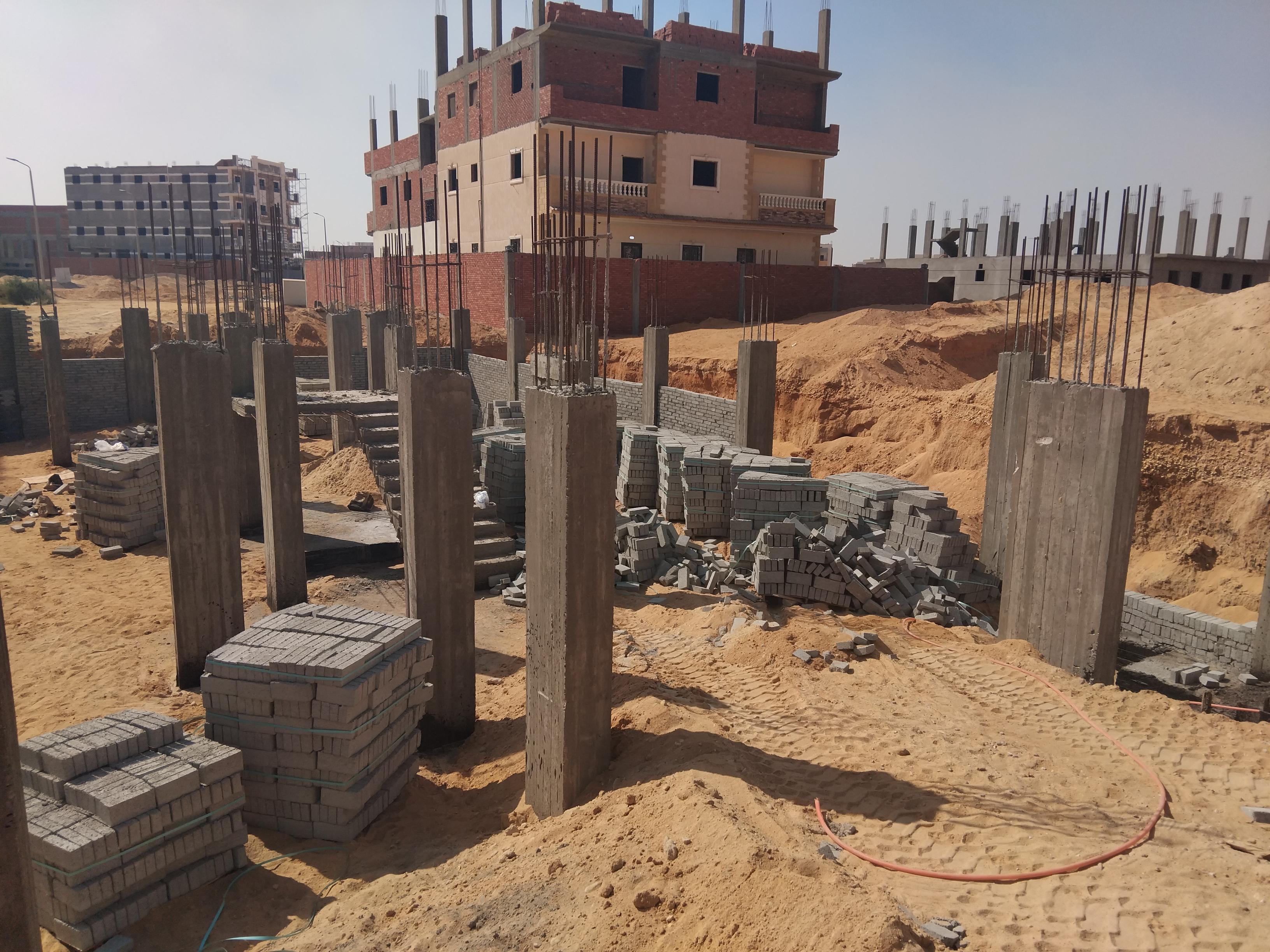 Construction stage Basement walls