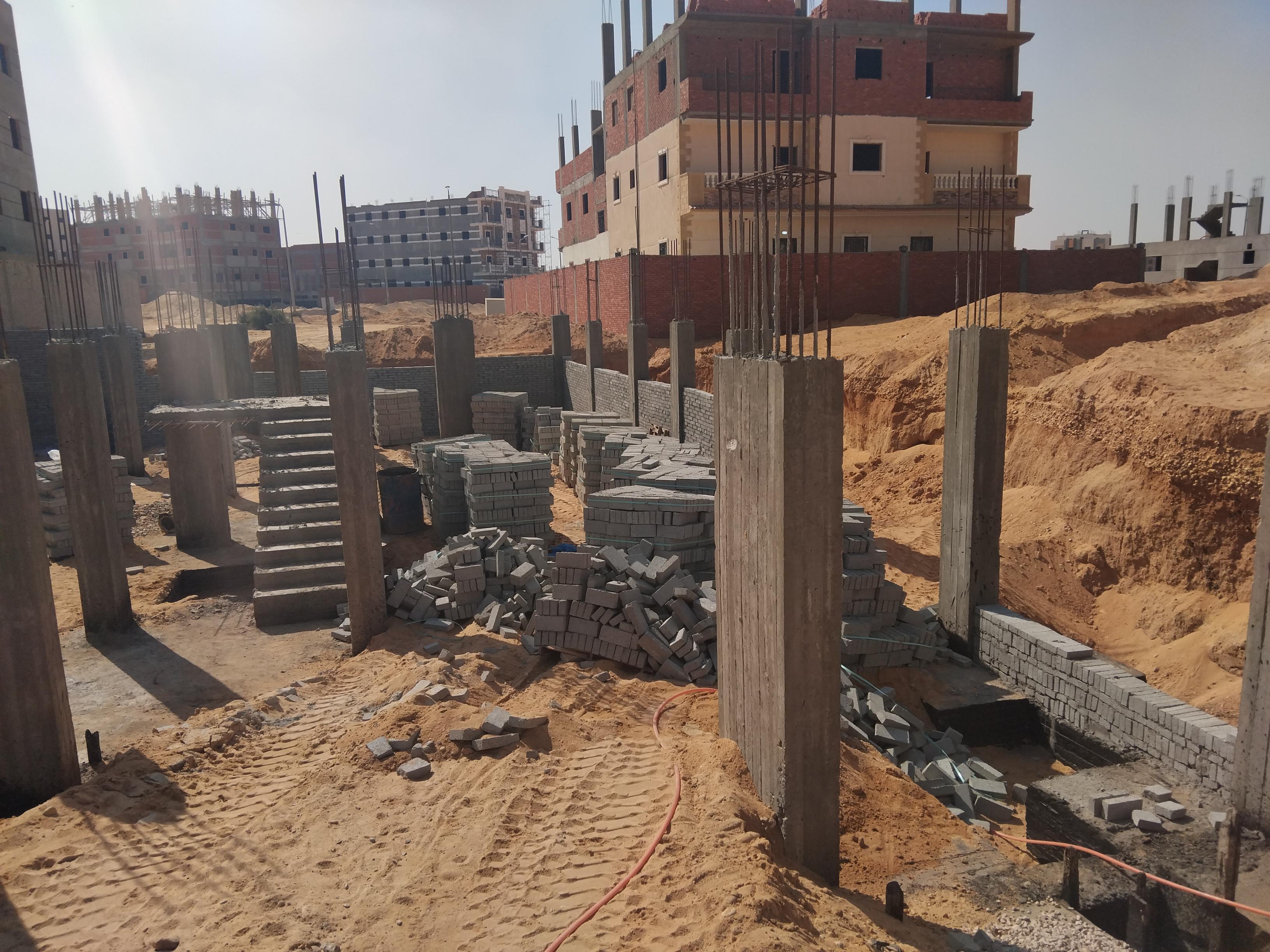 Construction stage Basement walls