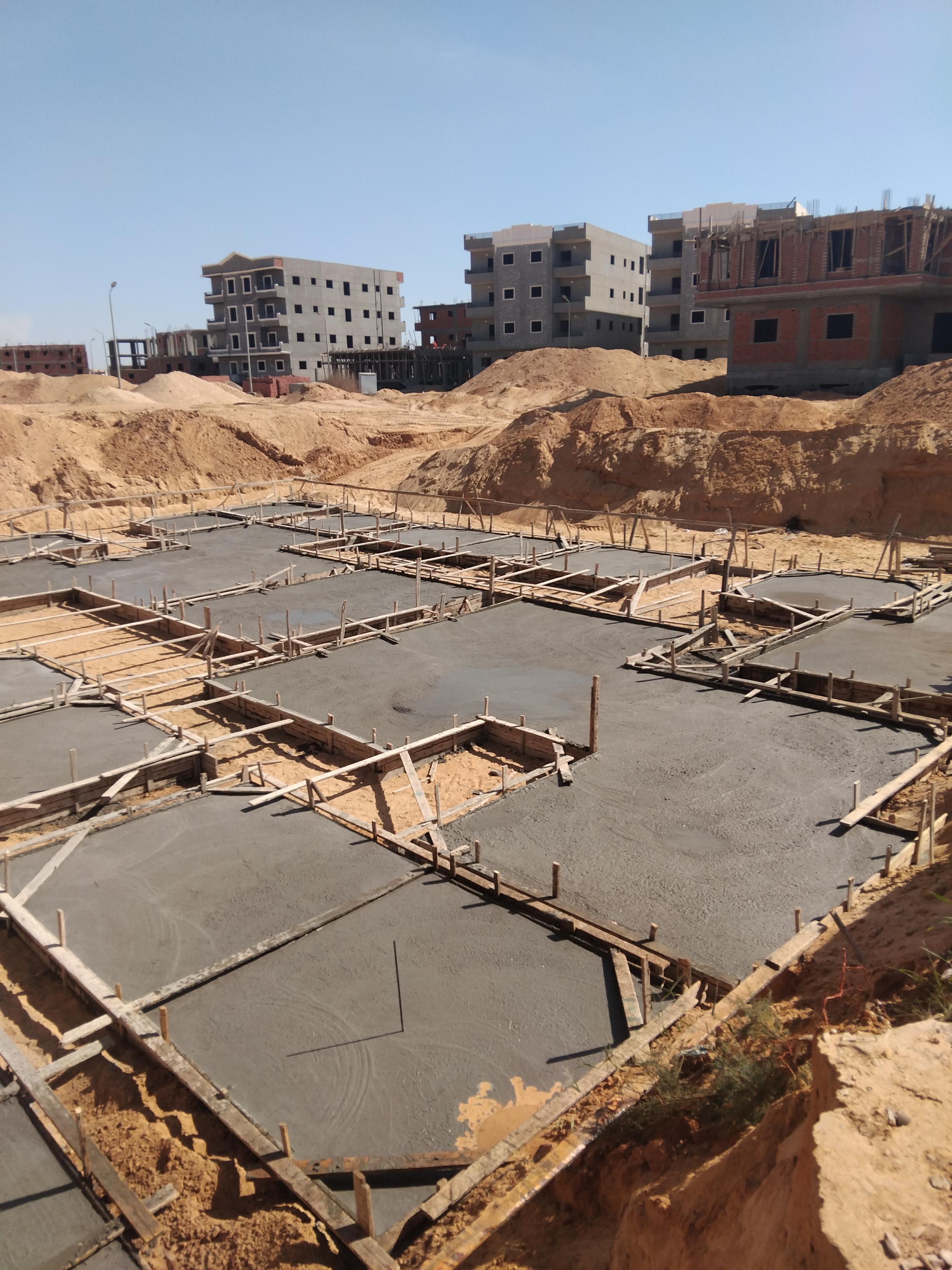 Construction stage Plain concrete